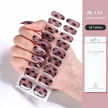 Gel Nail Stickers for UV Lamp