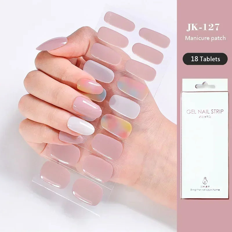 Gel Nail Stickers for UV Lamp