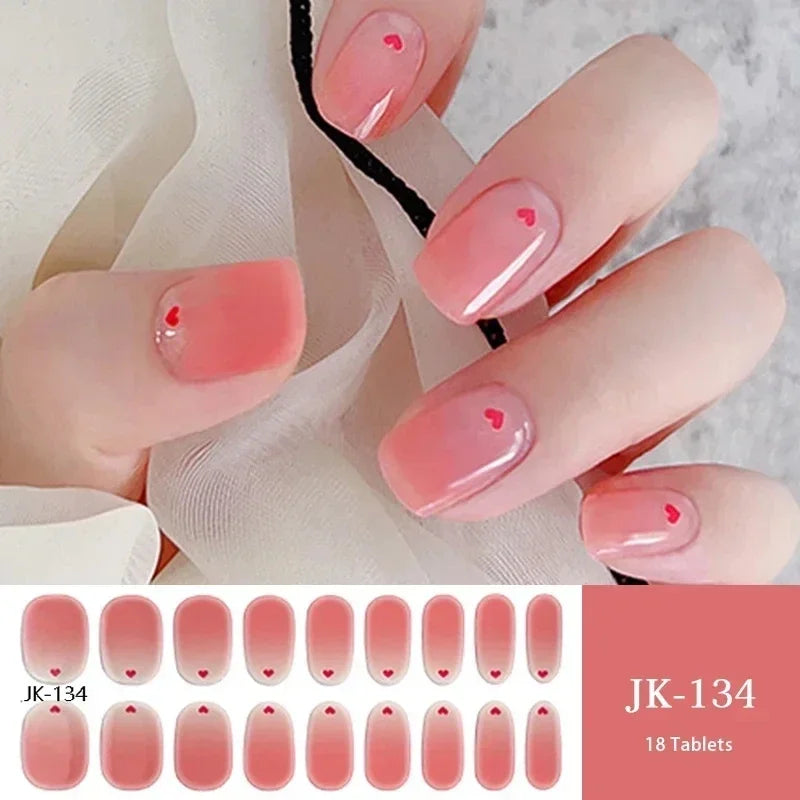 16/20Tips Semi-Cured Nail