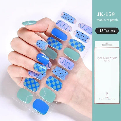 Gel Nail Stickers for UV Lamp