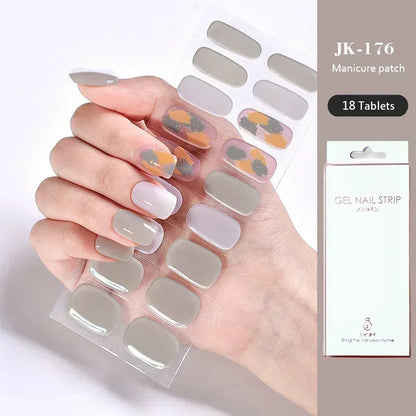 Gel Nail Stickers for UV Lamp