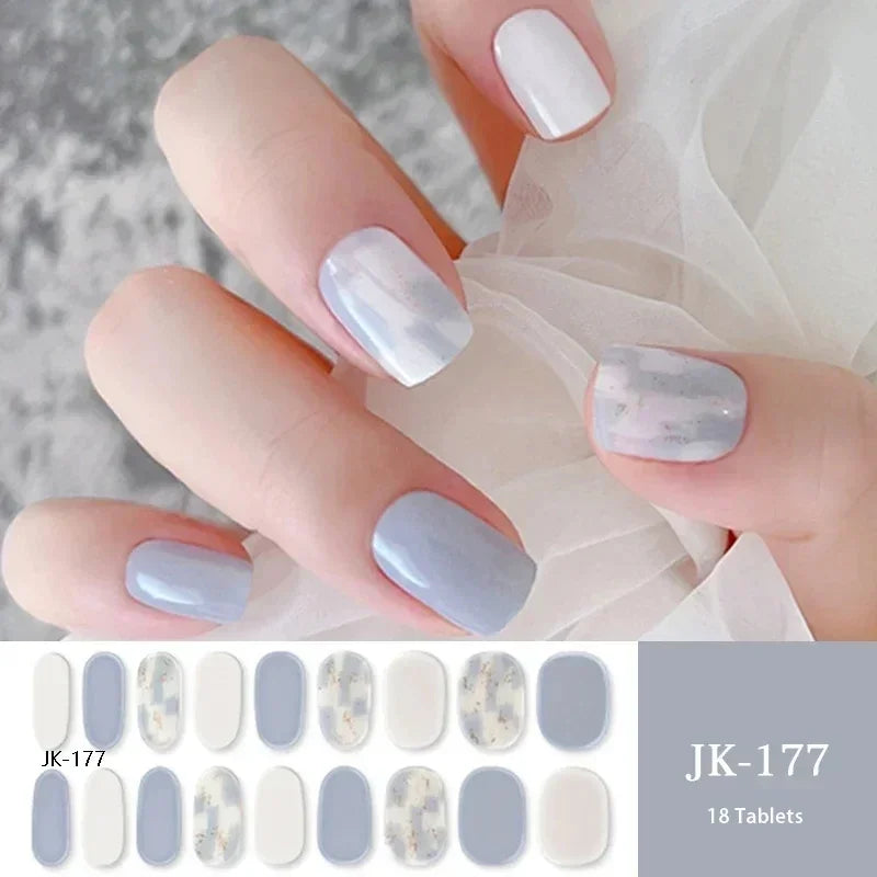 16/20Tips Semi-Cured Nail
