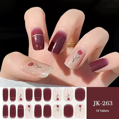 16/20Tips Semi-Cured Nail