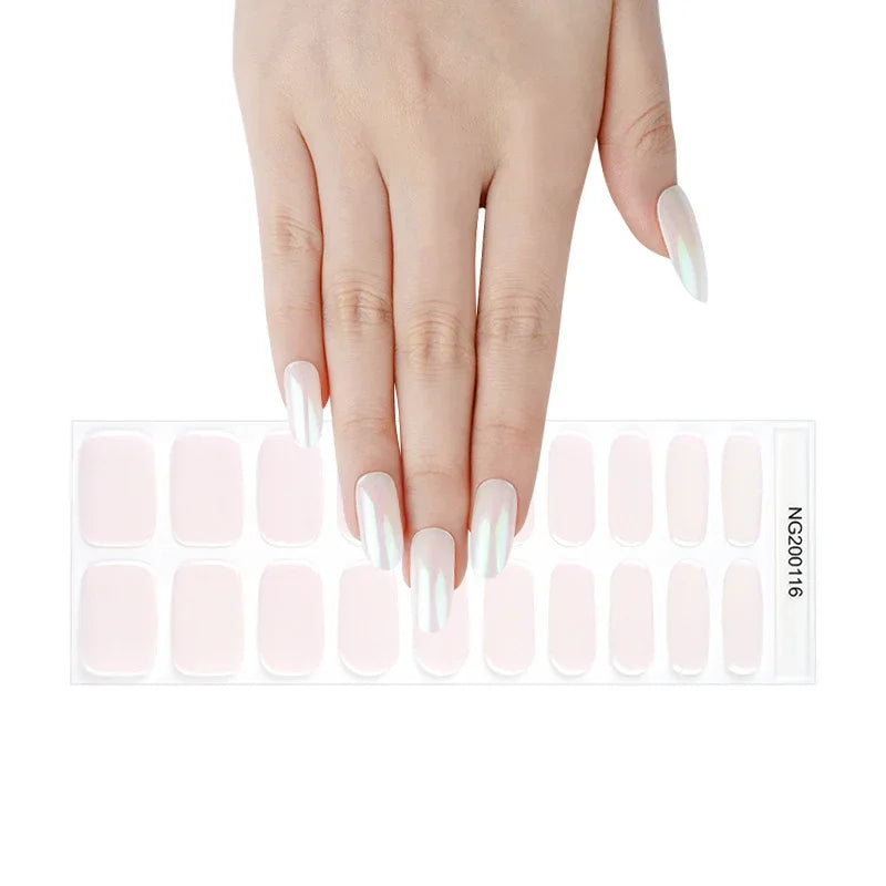 16/20Tips Semi-Cured Nail