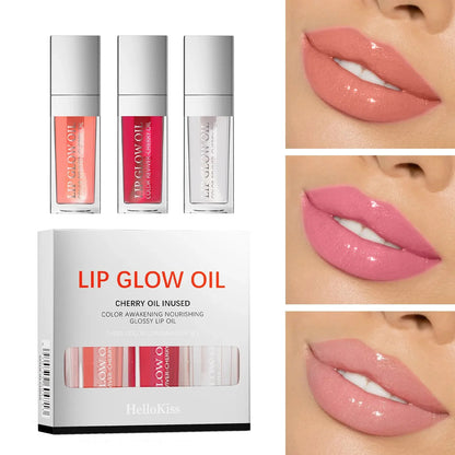 Set Crystal Jelly Moisturizing Lip Oil