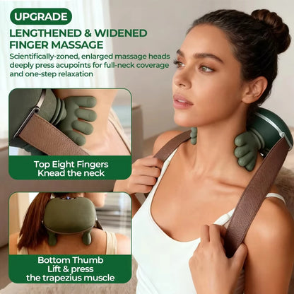 Real Finger Neck Shoulder Massager