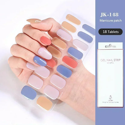 Gel Nail Stickers for UV Lamp