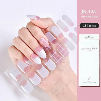 Gel Nail Stickers for UV Lamp