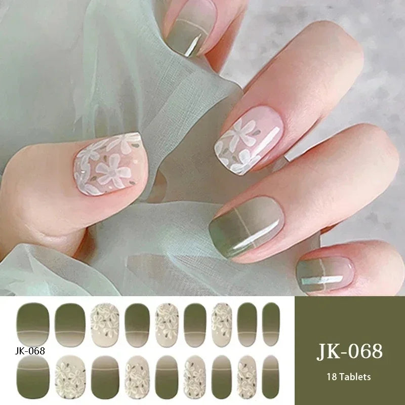 16/20Tips Semi-Cured Nail