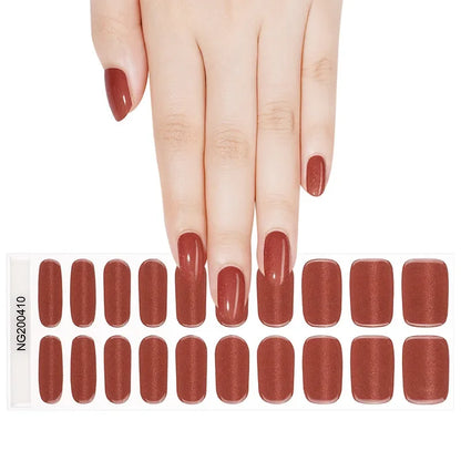 16/20Tips Semi-Cured Nail