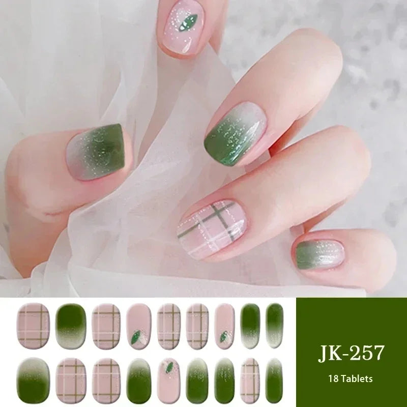 16/20Tips Semi-Cured Nail